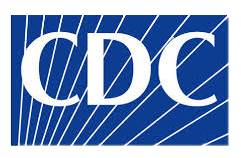 Centers for Disease Control and Prevention logo.