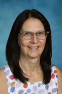 Portrait of Rachel Funk, Library Media Specialist at Stafford Elementary School.