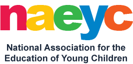 The National Association for the Education of Young Children's (NAEYC) logo.