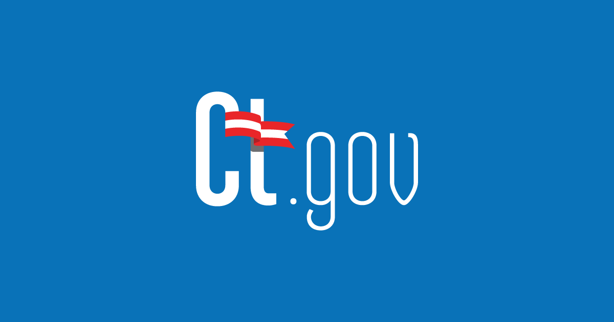 Logo for the State of Connecticut's website.