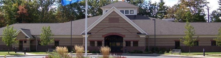 Picture of the Stafford Public Library.