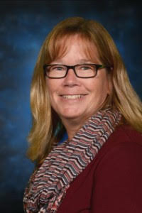 Portrait of Stafford Middle School's Library Media Specialist.