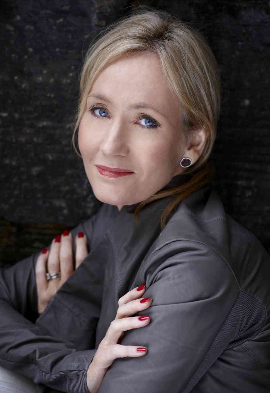 Portrait of author J.K. Rowling.
