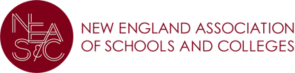 Logo for the New England Association of Schools and Colleges (NEAS&C).