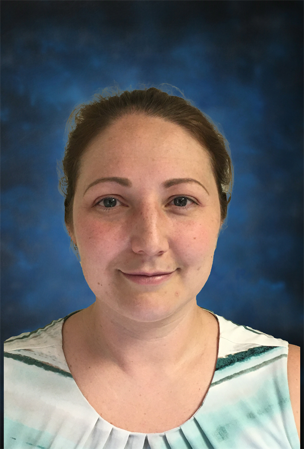 Portrait of Bridgette Moriarity.