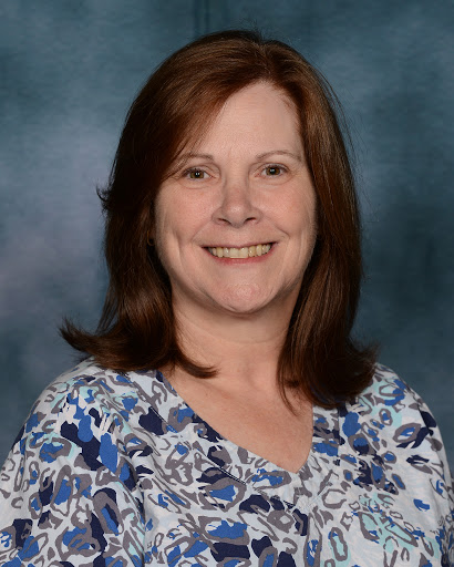 Portrait of Stafford High School RN Deborah Riley.