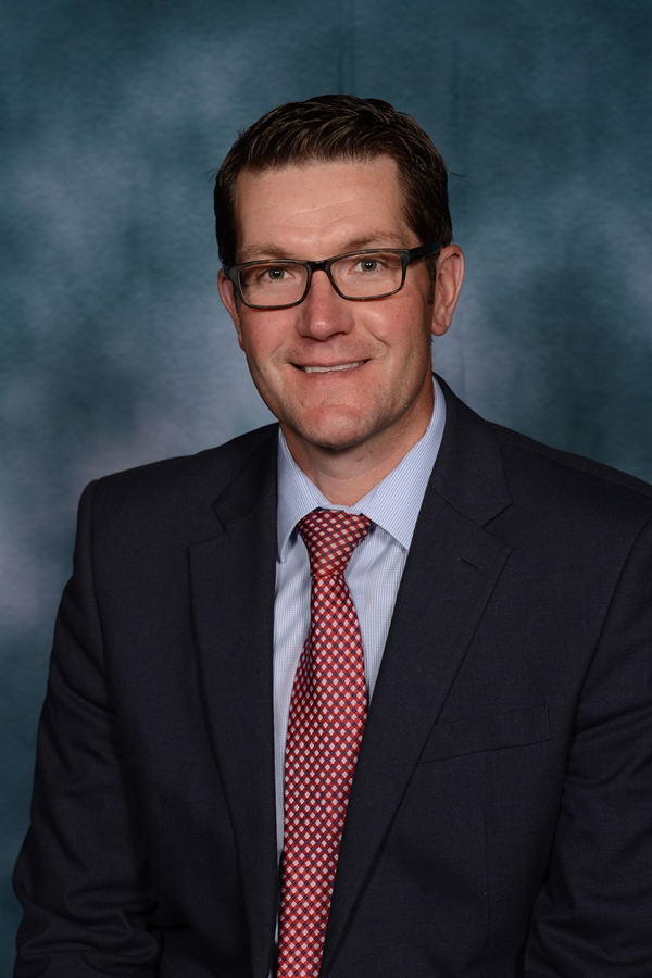 Portrait of Stafford High School's principal Marco Pelliccia.