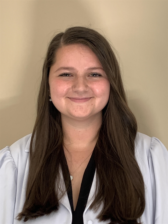 Portrait of employee Sarah Crosby. Portrait of employee Sarah Crosby.