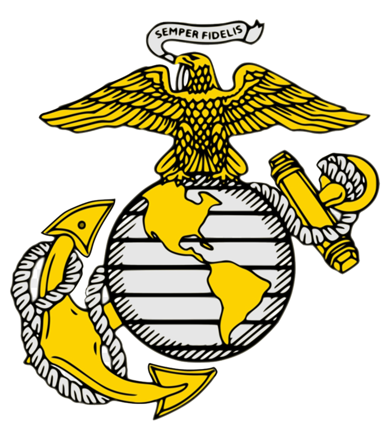 Emblem for the United States Marine Corps.