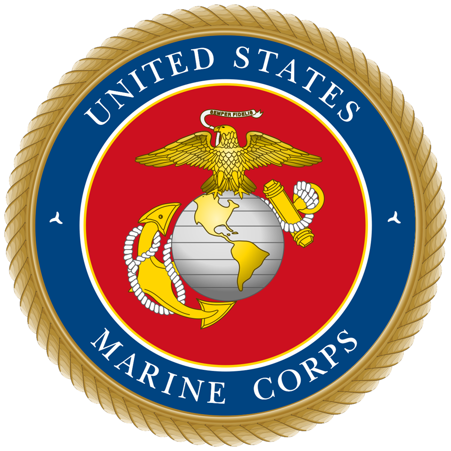 United States Marines logo.