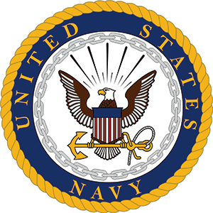 United States Navy logo.