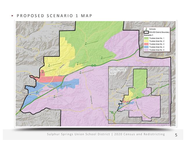 Proposed Scenario 1 Map