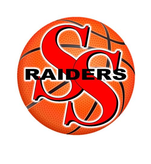 picture of basketball with school logo