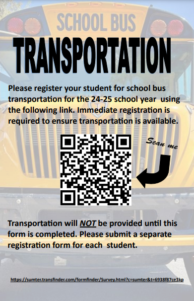  Transportation Announcement