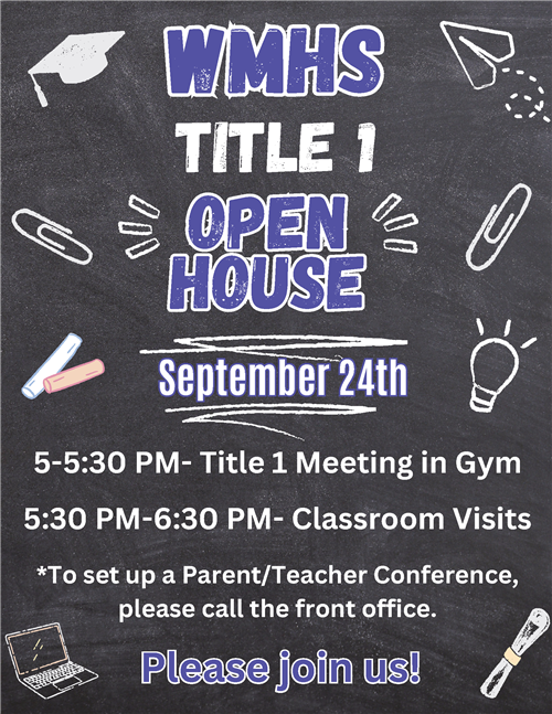 Title 1 Open House