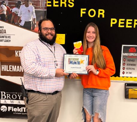 Mr. Velaquez and Jessica Dawson