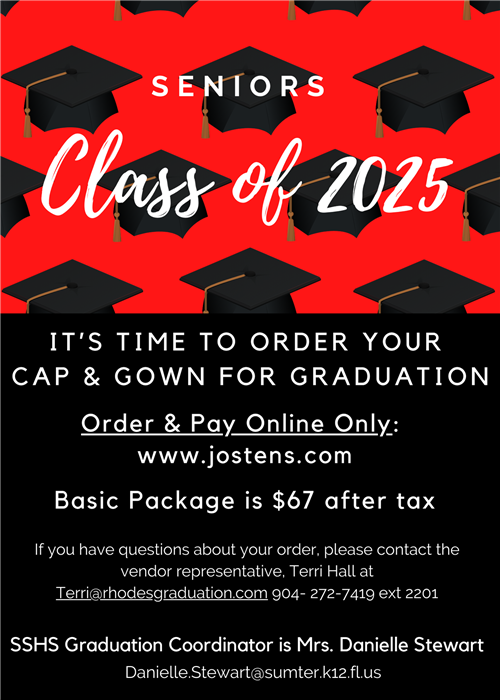 Cap and gown