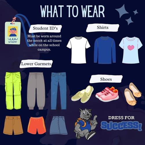 picture examples of what to wear