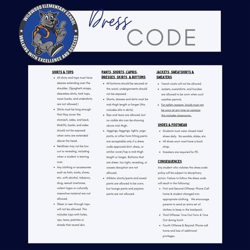 24/25 WWES Dress Code