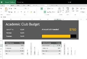 Club budget example Club budget example