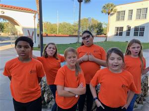 Hamming it up!  It was so easy for them!  Haha! 