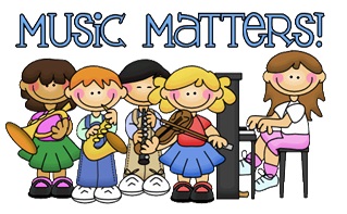 Kids playing different musical instruments