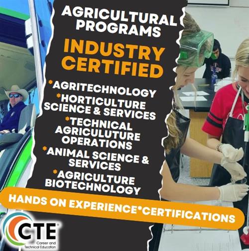 AG Programs Industry Certified programs