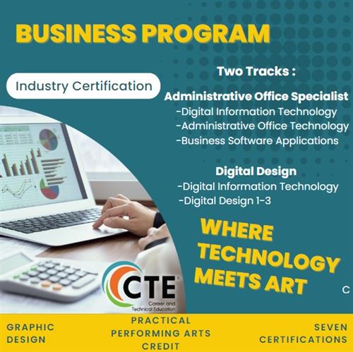 Business Program offers two tracks and seven certifications