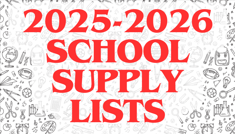 School Supply Lists