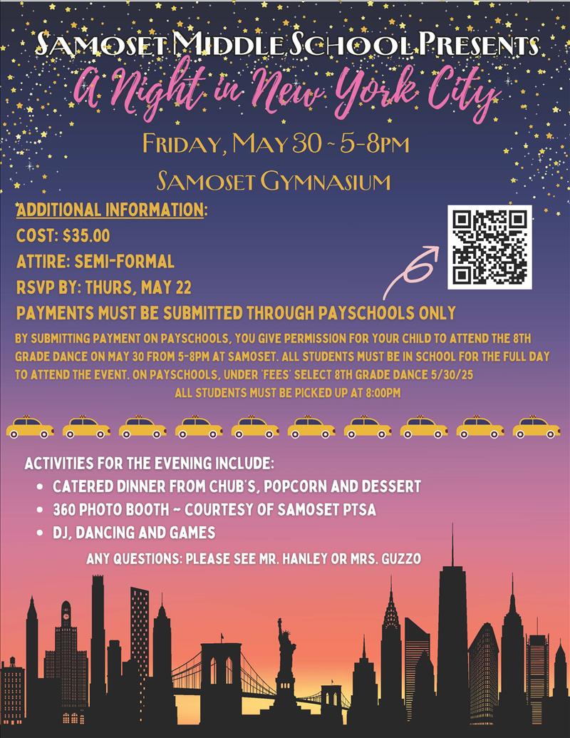 A Night in NYC Flyer.