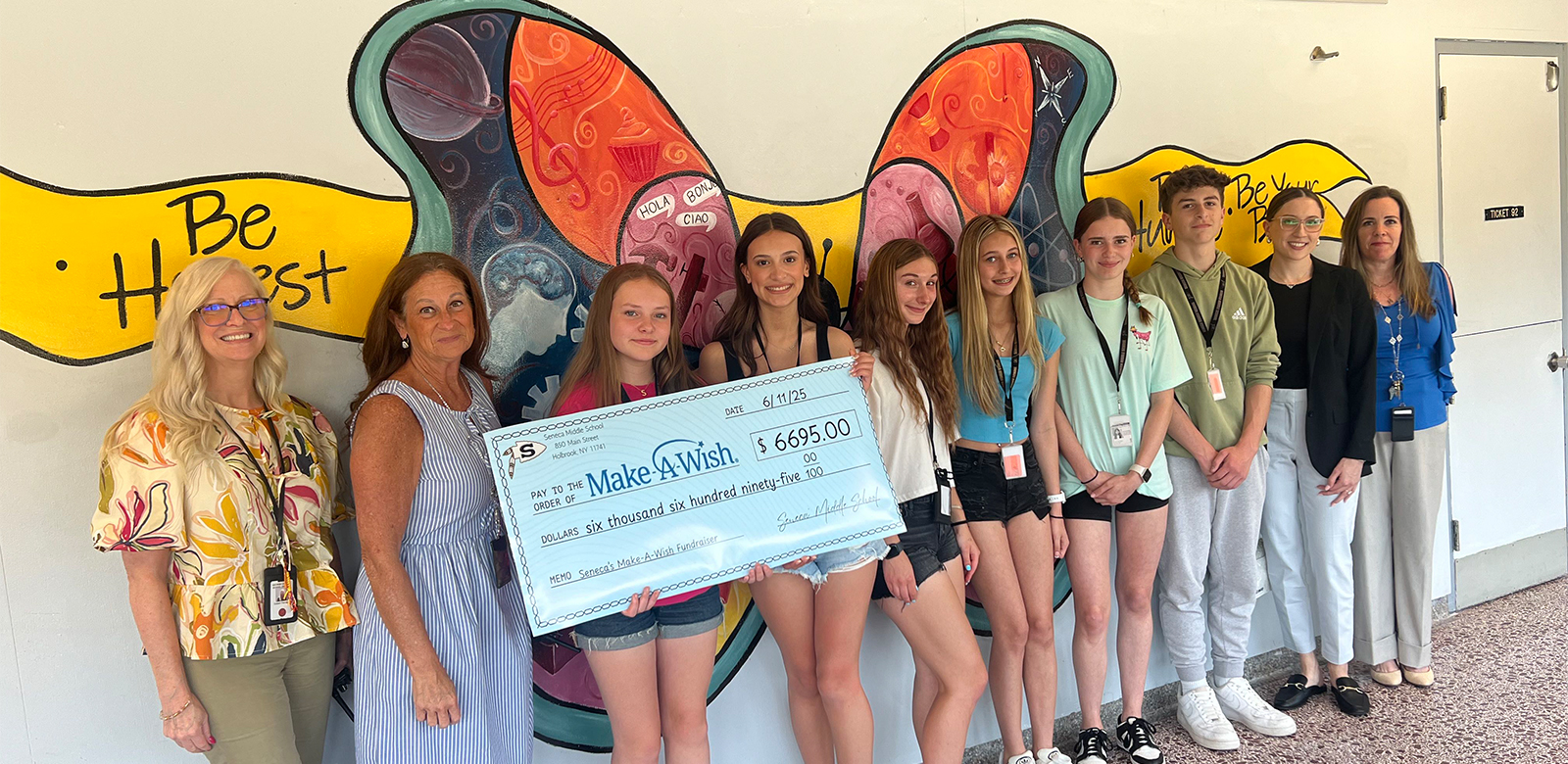 Seneca Students Rally for Make-A-Wish, Raising Over $6,600