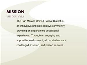 District Mission Statement District Mission Statement