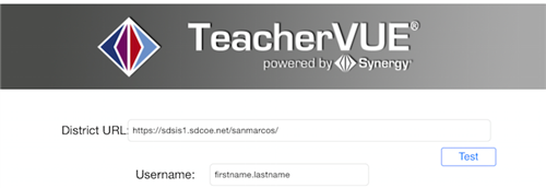 TeacherVUE_Setup TeacherVUE_Setup