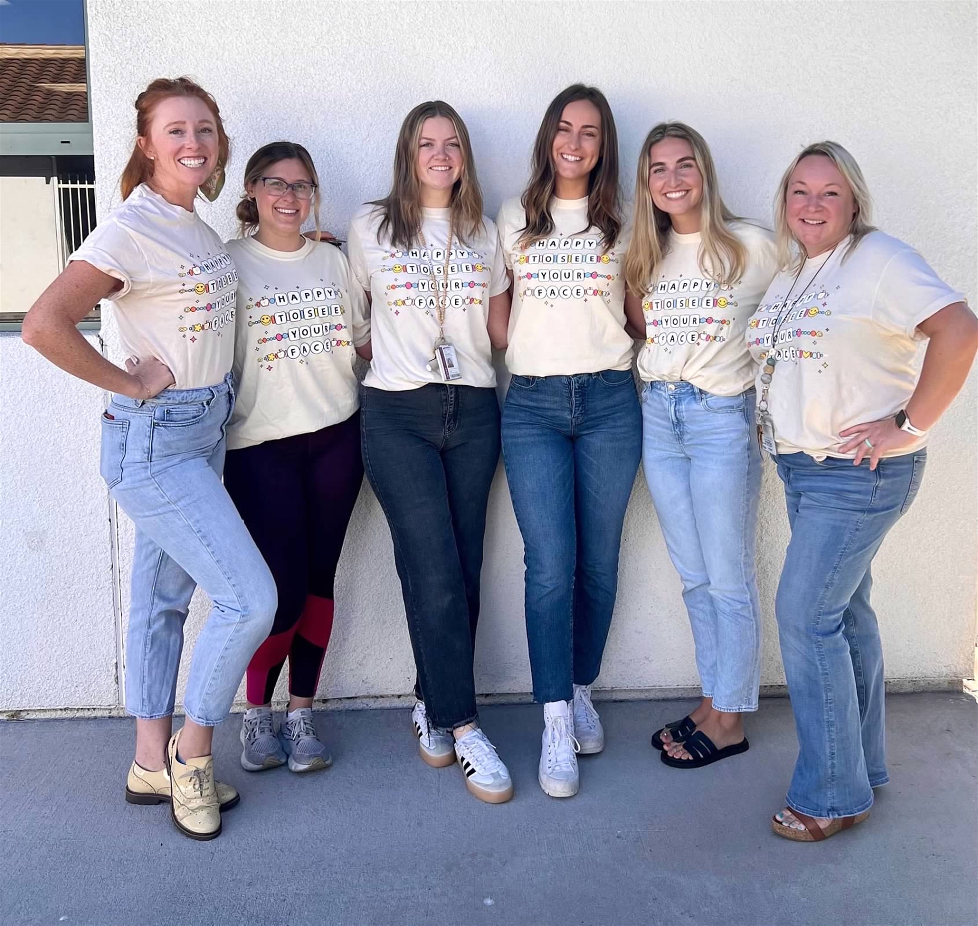 Happy to see your face shirts