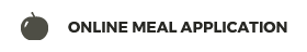 Online Meal Applications
