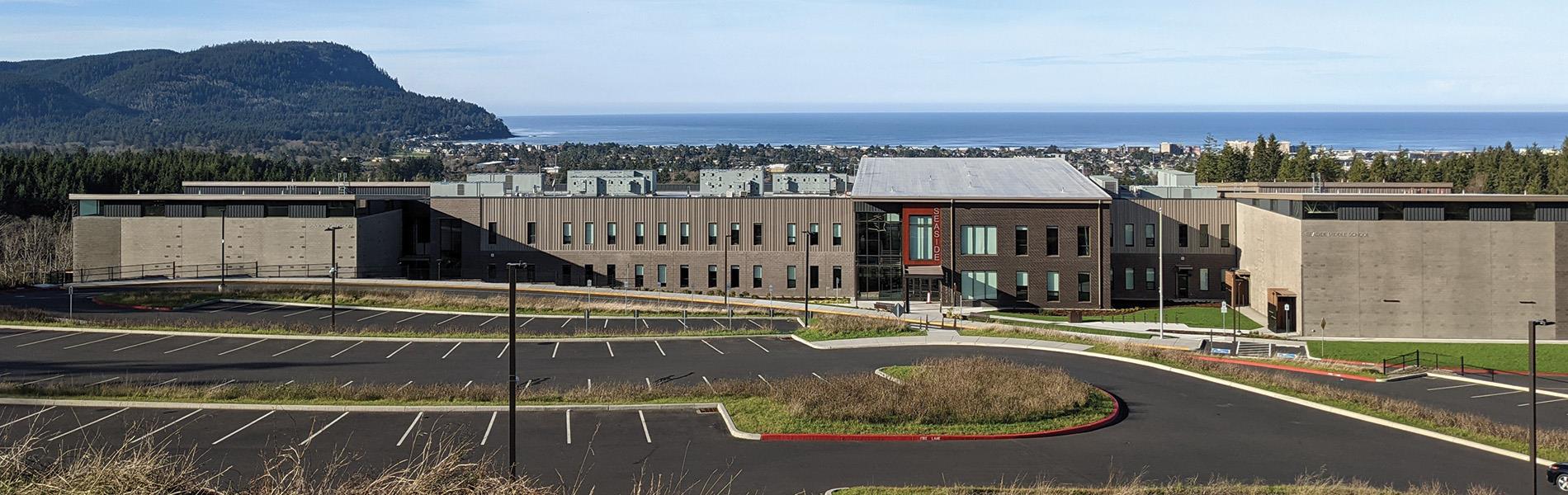 Seaside High School Looking West