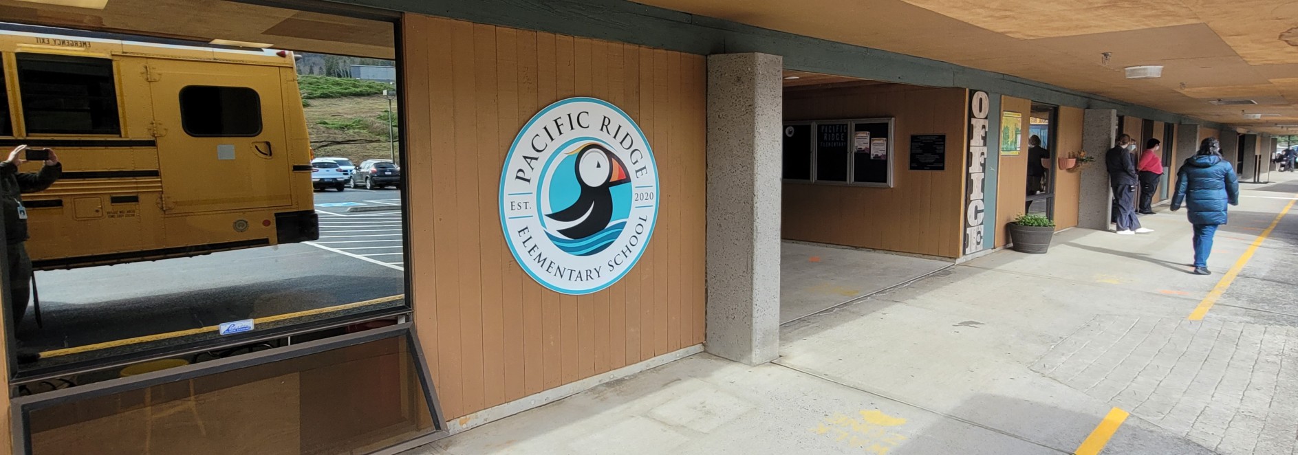 Pacific Ridge Elementary Entrance