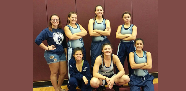 Wrestling Girls Team