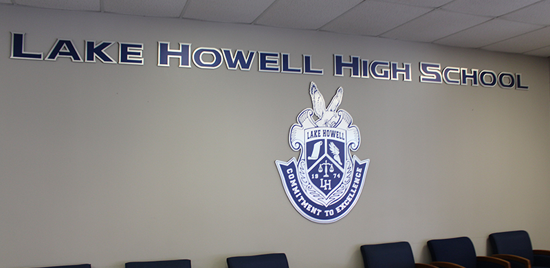 Lake howell high school front lobby