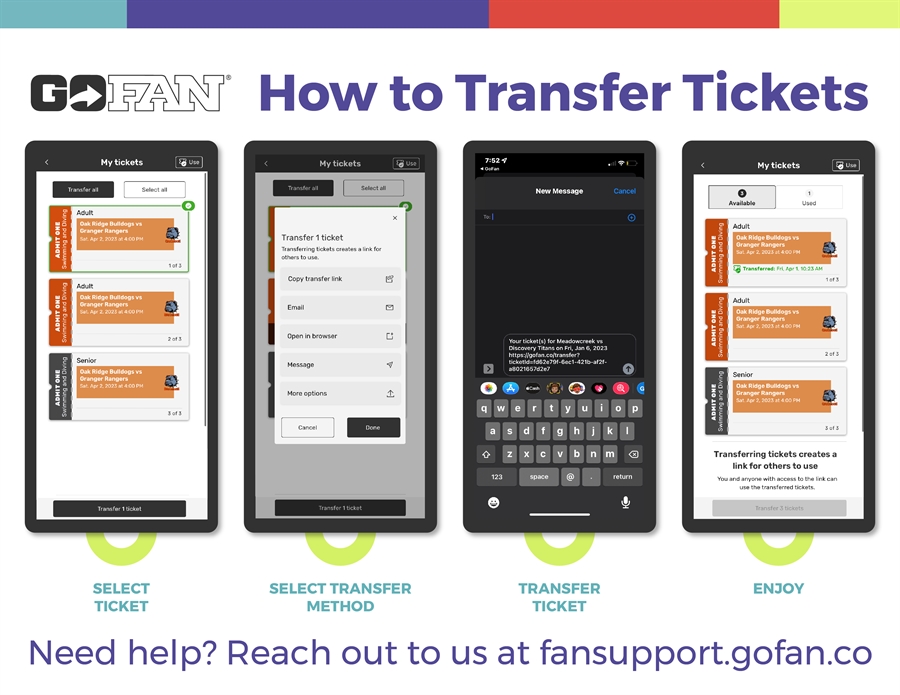 Transfer Tickets