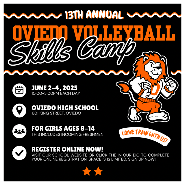 2025 OHSVB Camp Graphic