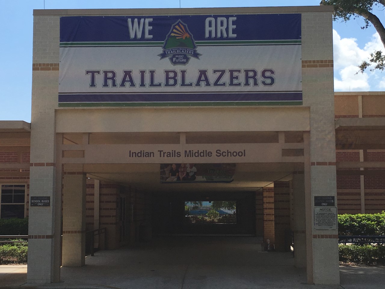 School Picture of Main Entrance