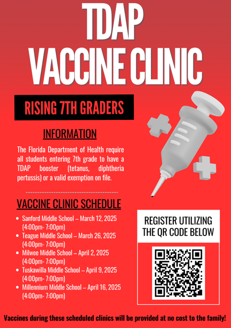 TDAP Vaccine Clinic