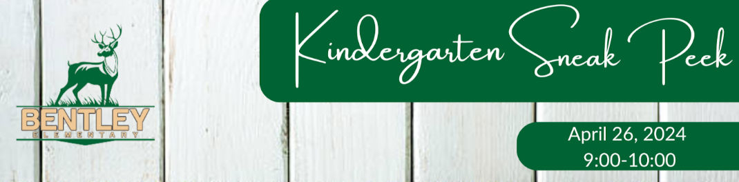 Kindergarten Sneak Peek