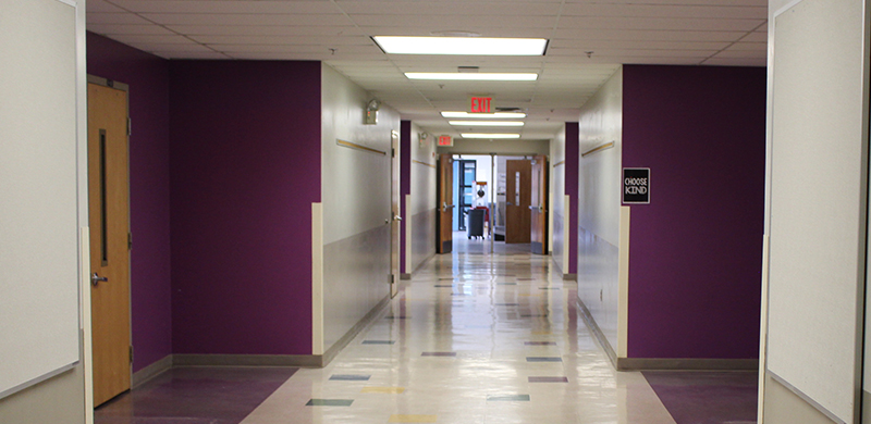 Eastbrook hallway