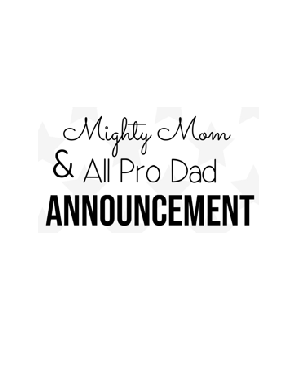 All Pro Dad and Mighty Mom Dates