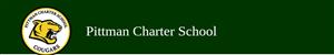 Image of Pittman charter school name with cougar mascot Image of Pittman charter school name with cougar mascot