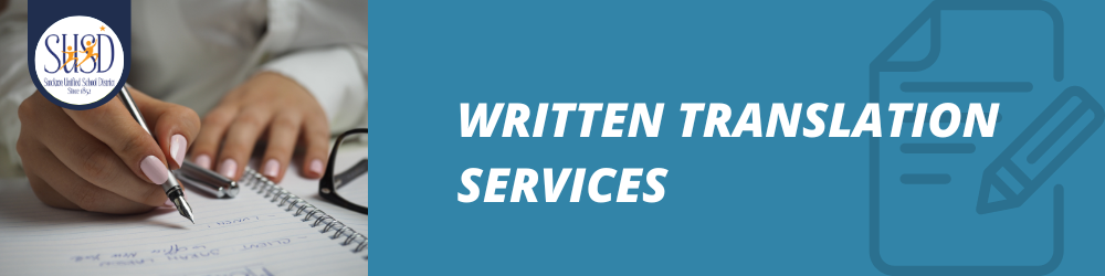 Writen translation services request form