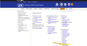 parentVUE screenshot