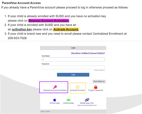information on selection